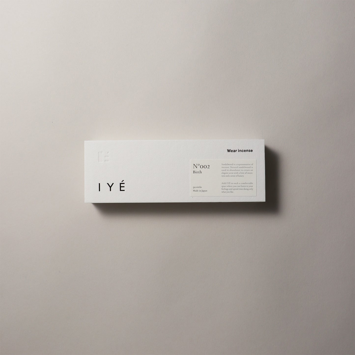 IYÉ - incense No.002 Birth