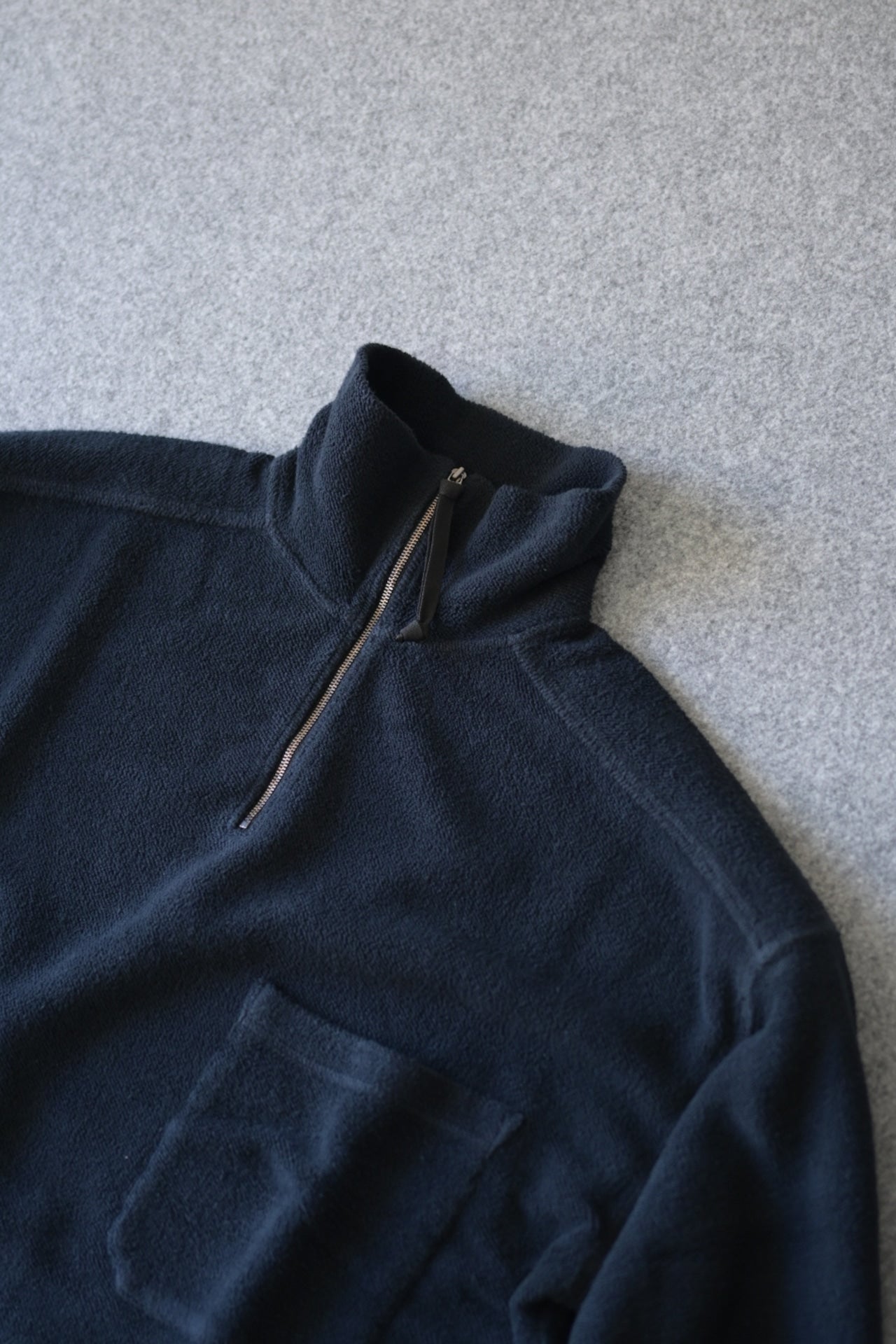 phebus - Sulfur Dye Fleece Pull Over