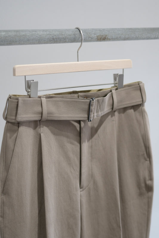 Yamauchi - Super Twist Heavy Twill Cotton One-Tuck Pants