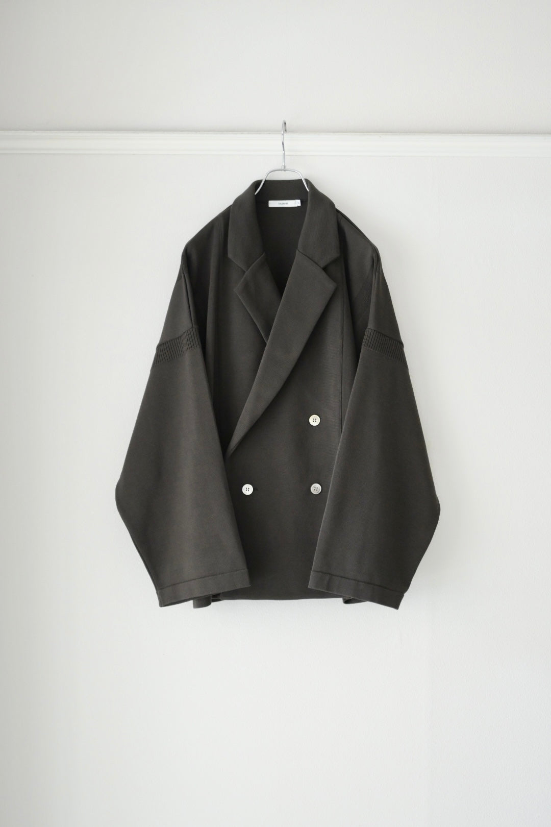 YASHIKI Seion Short Double Jacket [DARK-OLIVE] 通販 | ヤシキ 半袖