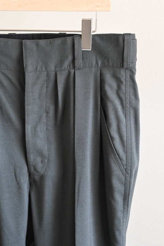 phebus - Doublecloth Three Tuck Pants