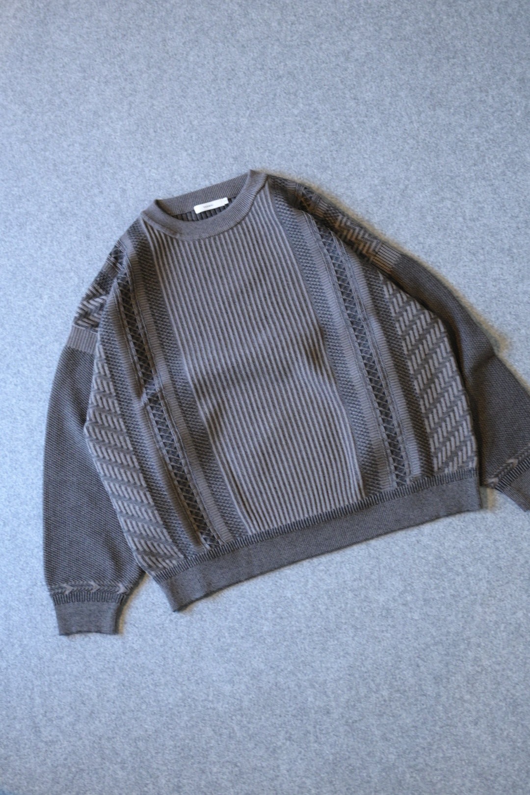 YASHIKI Yukishiro Knit [GREIGE] 通販 | ヤシキ ニット | turf