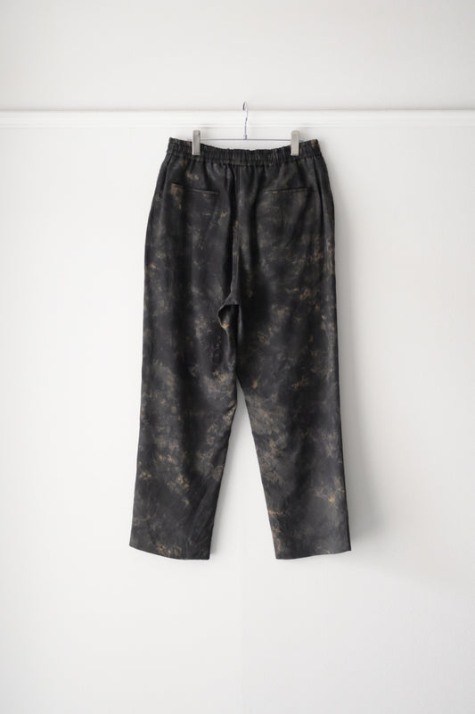 山内 - 有松絞りビンテージシルクギャバ・パジャマパンツ