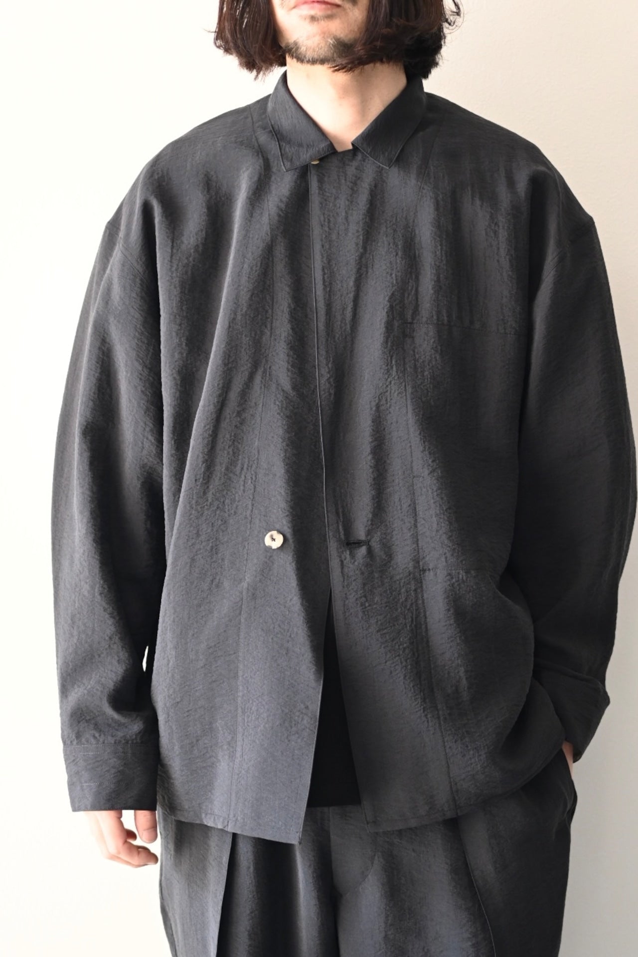 phebus - DRY SILK SHIRT JACKET
