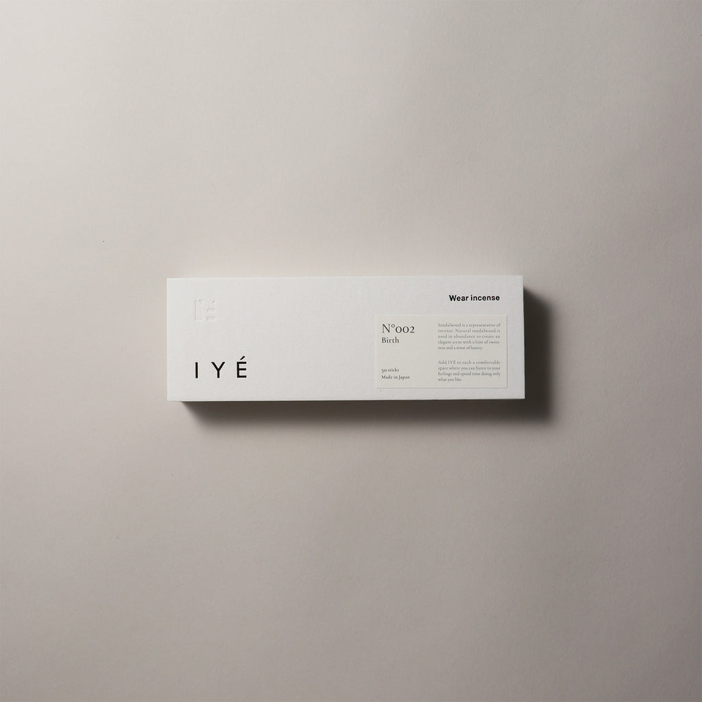 IYÉ (イエ) - incense No.002 Birth　お香