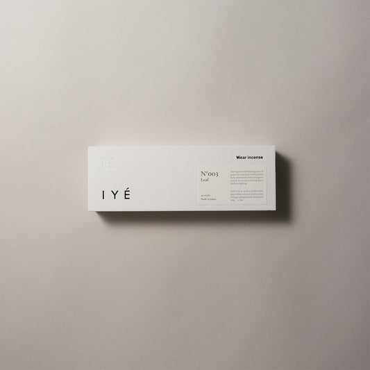 IYÉ - incense No.003 Leaf