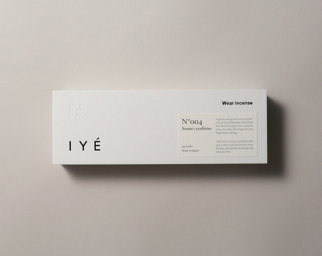 IYÉ (イエ) - incense No.004 Somei-yoshino　お香