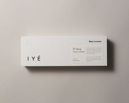 IYÉ - incense No.004 Somei-yoshino