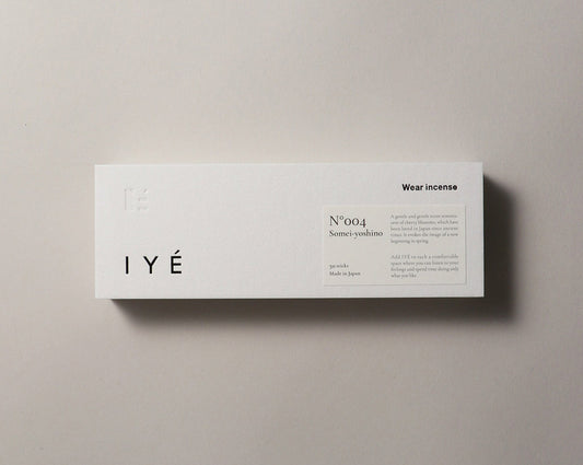 IYÉ - incense No.004 Somei-yoshino