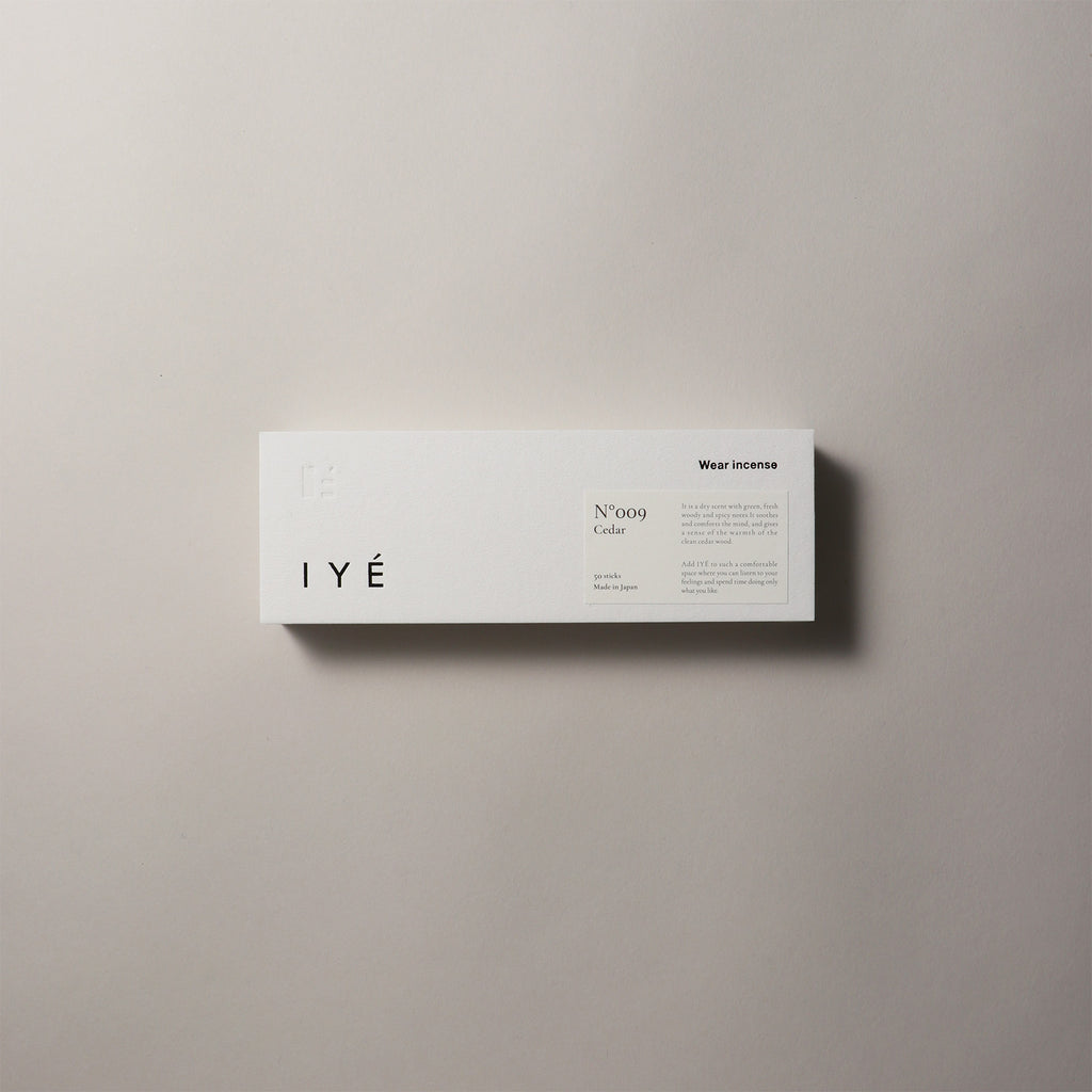 IYÉ (イエ) - incense No.009 Cedar　お香