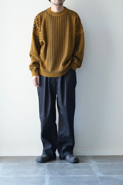 YASHIKI - Fubuki Knit [MUSTARD]