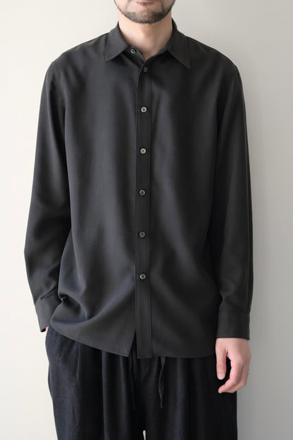 山内 - ビンテージシルクギャバ・スタンダードシャツ