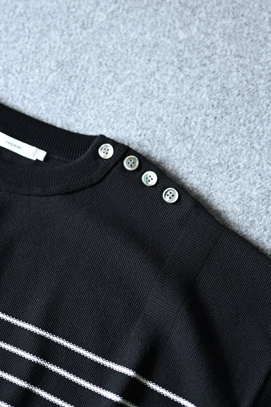 YASHIKI - Funaato Knit [BLACK]