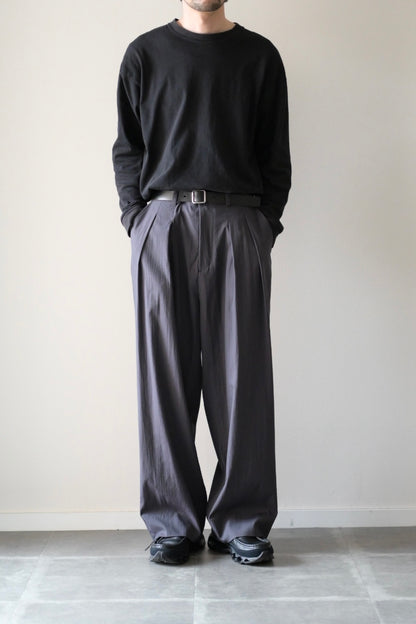 tangenet (タンジェネット) - Bowie sazanami wool [Black]