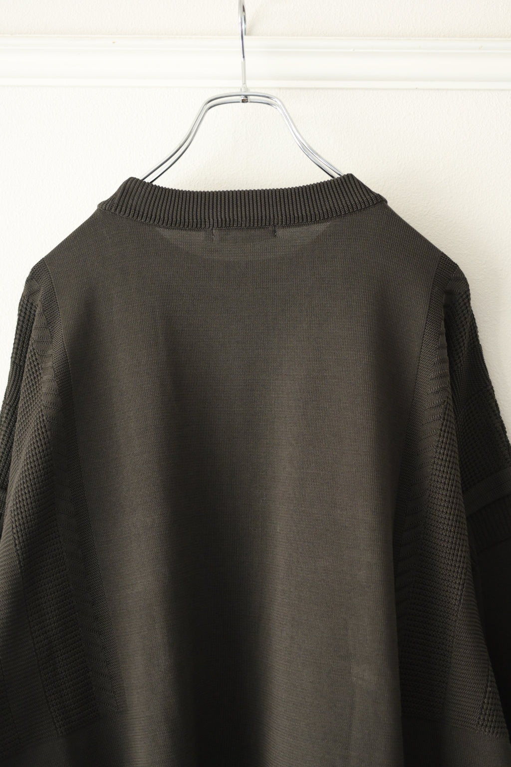 YASHIKI - Akiyo Knit [DARK-OLIVE]