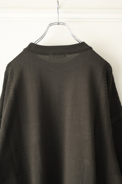 YASHIKI - Akiyo Knit [DARK-OLIVE]