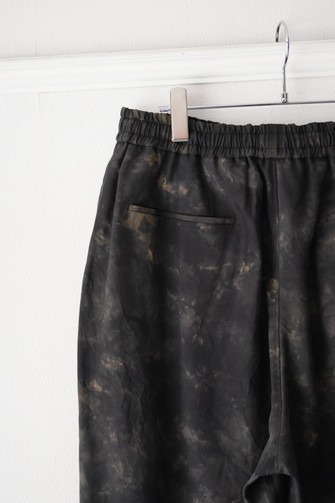 Yamauchi - Arimatsu Squeezed Vintage Silk Gaba Pajama Pants