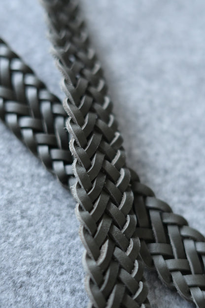 wonderland - Leather Mesh Belt