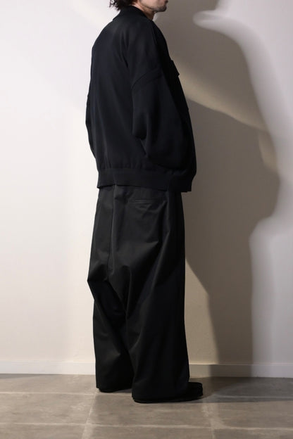 VU - wide silhouette pants [BLACK]