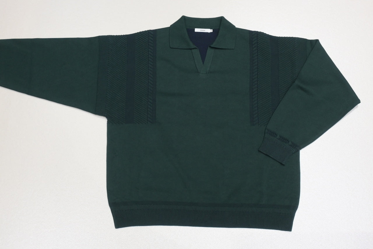 YASHIKI - Shunrin Skipper Knit [BROWN]
