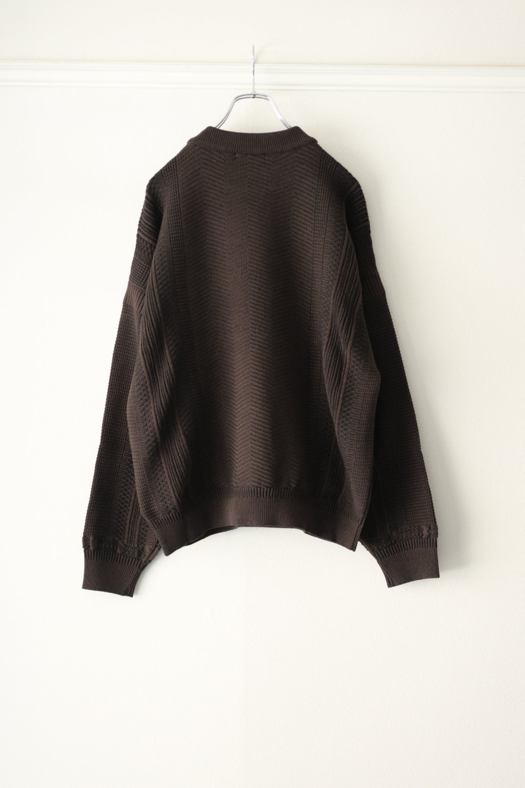 YASHIKI - Yunagi Knit [BROWN]