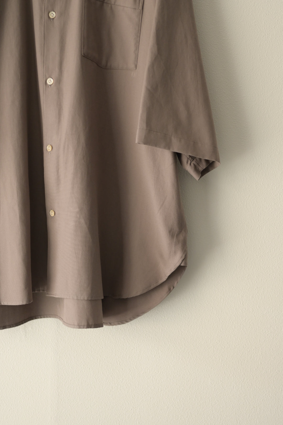 Blanc YM (ブランワイエム) - Soft Oxford Half Shirts