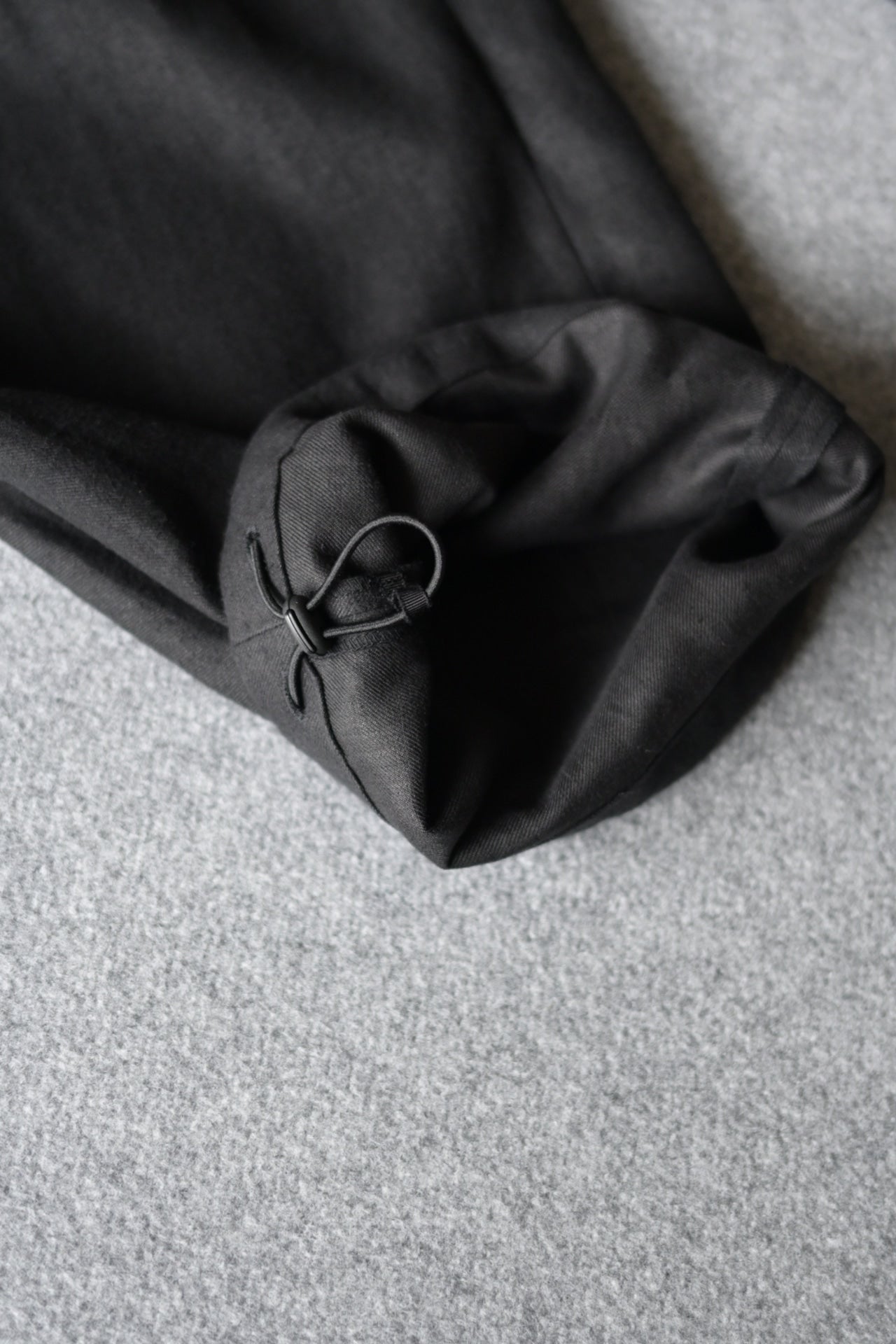 Blanc YM - HEMP BROWSING PANTS [BLACK]