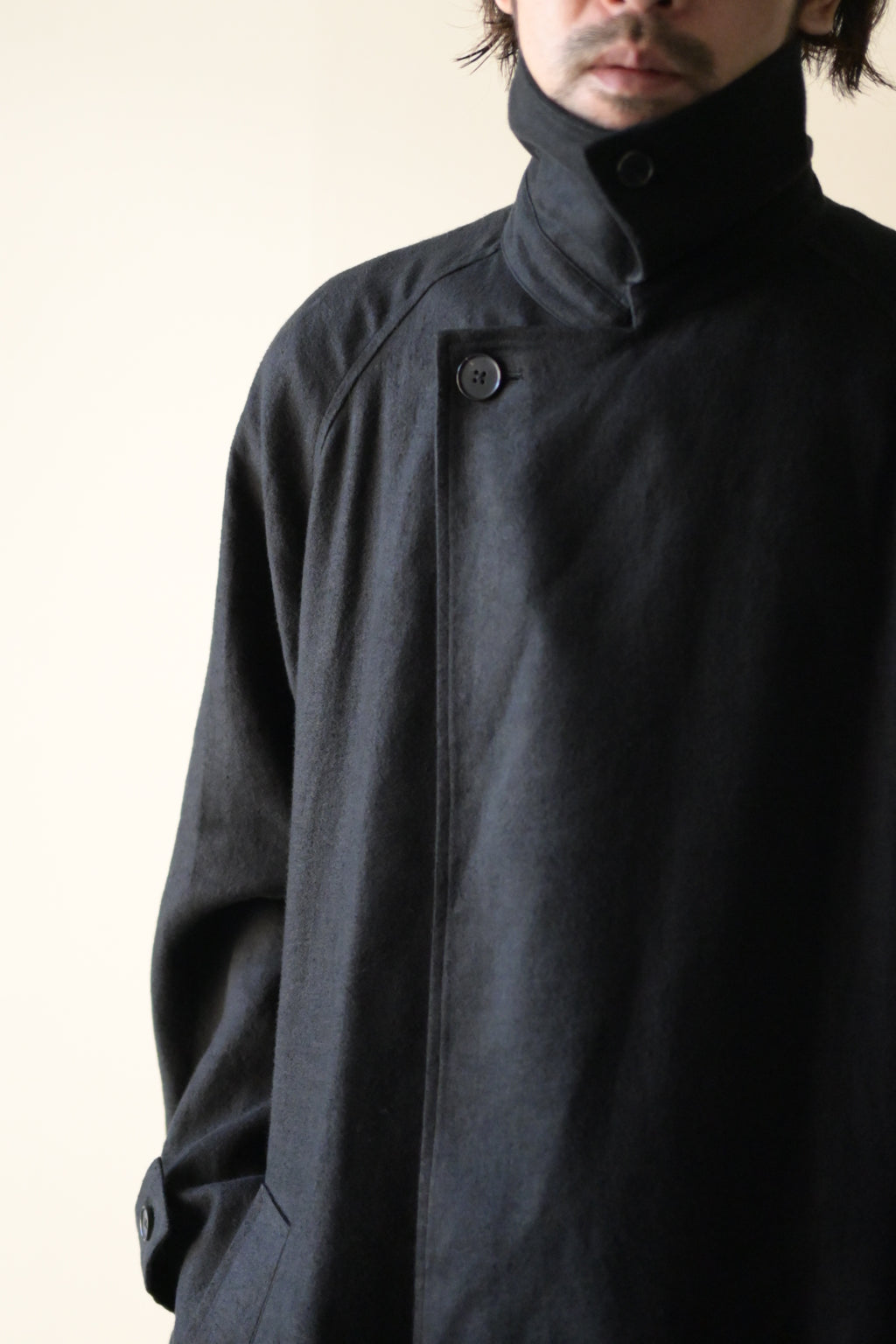 Blanc YM - Hemp Oversize Coat