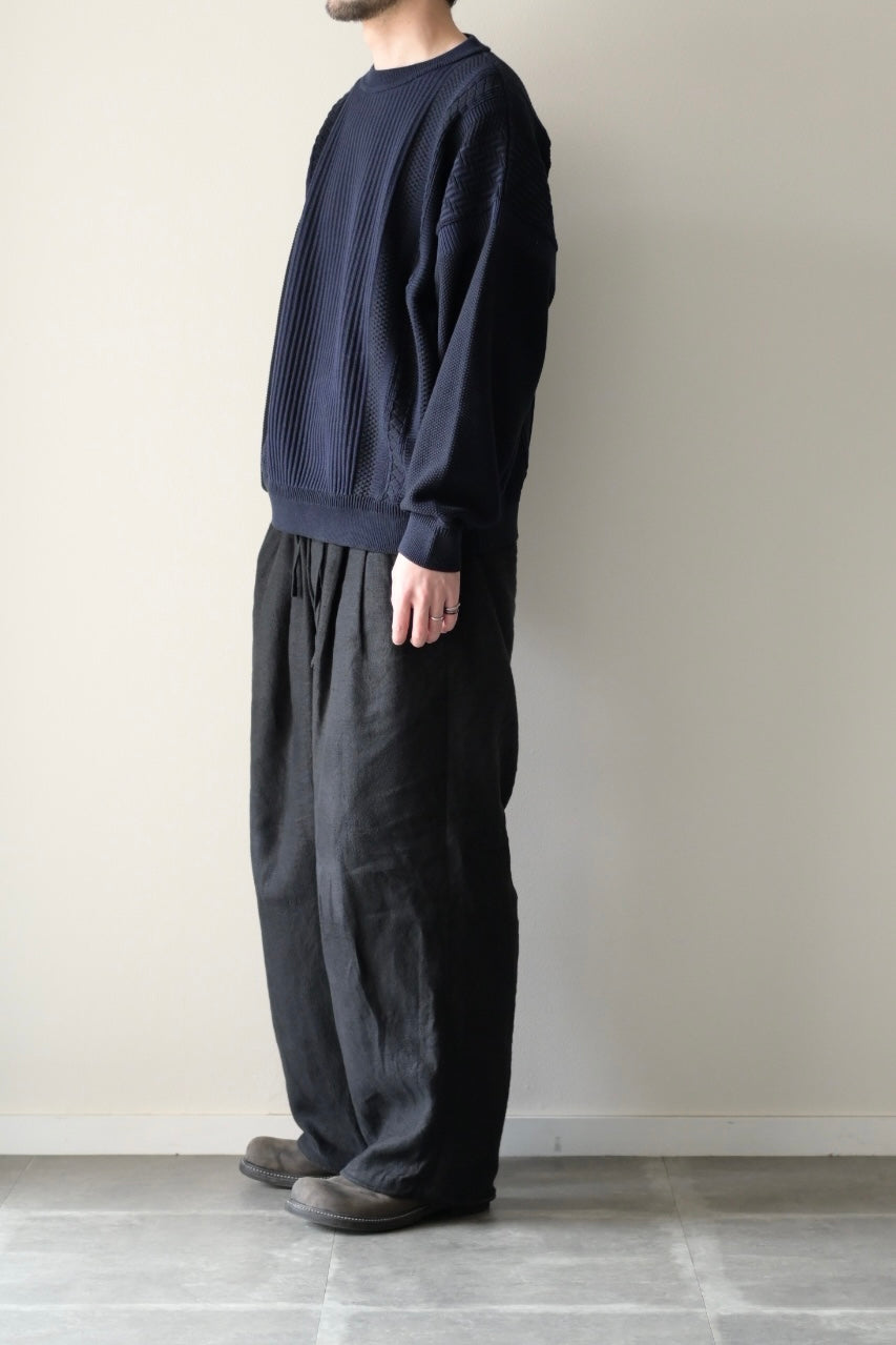 YASHIKI - Yukishiro Knit [DARK NAVY]
