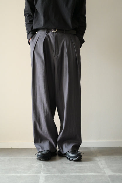tangenet (タンジェネット) - Bowie sazanami wool [Black]
