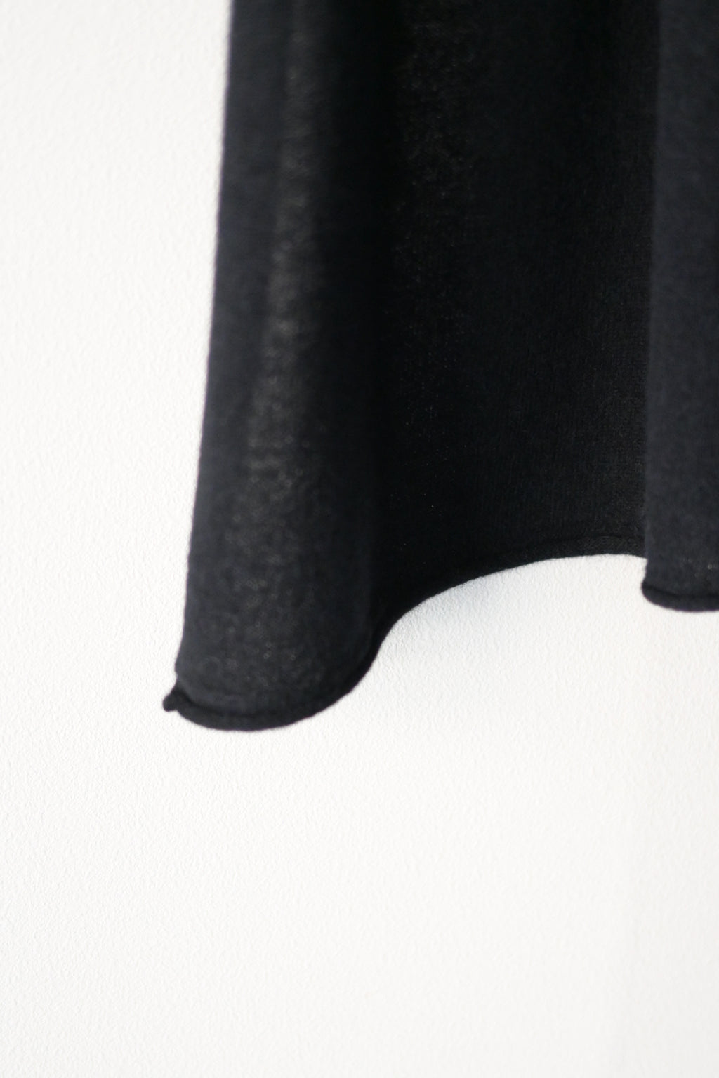 Blanc YM - Baby Alpaca Muffler [BLACK]