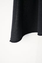 Blanc YM - Baby Alpaca Muffler [BLACK]