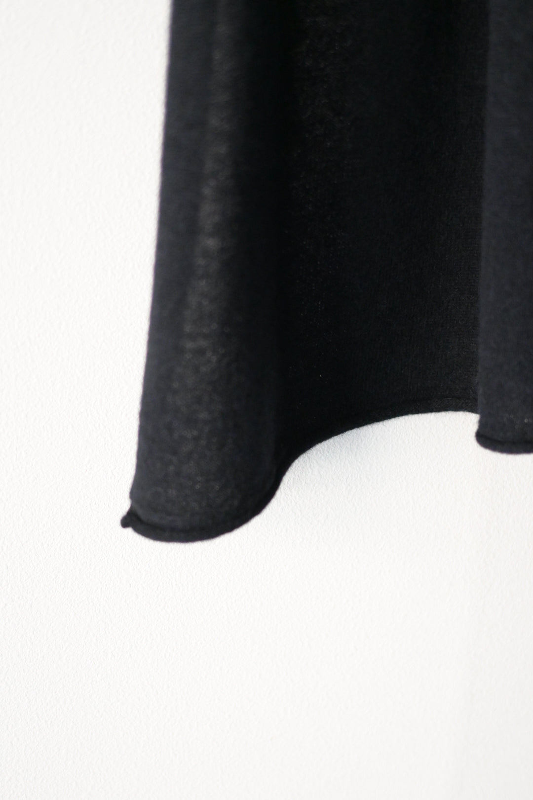 Blanc YM - Baby Alpaca Muffler [BLACK]