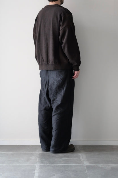 YASHIKI - Kokuu Collar Cardigan [BROWN]