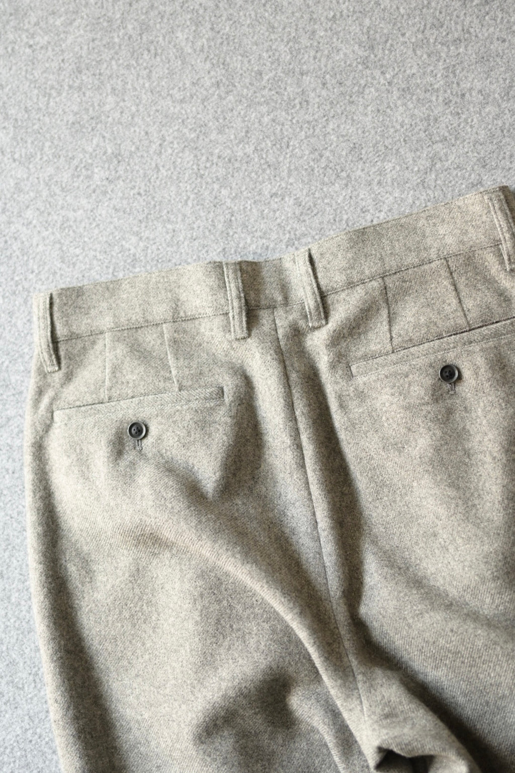 SAYATOMO  - 2-Tack Wide Trousers [GRAY]