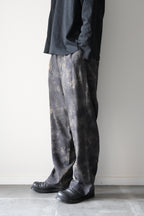 Yamauchi - Arimatsu Squeezed Vintage Silk Gaba Pajama Pants