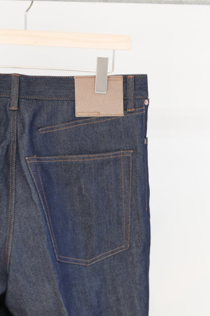 phebus - Washi Denim Straight Pants [indigo]