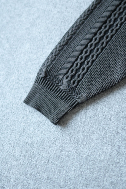 YASHIKI - Fubuki Knit [BLACK]