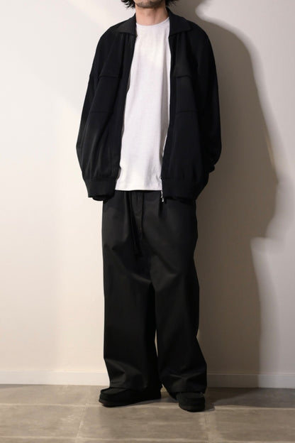 VU - wide silhouette pants [BLACK]