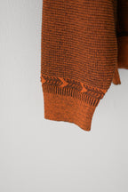 YASHIKI - Karita Half Zip Knit [ORANGE]