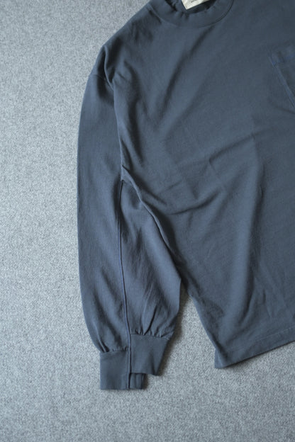 wonderland - Stitch L/S T-shirts [CHARCOAL]
