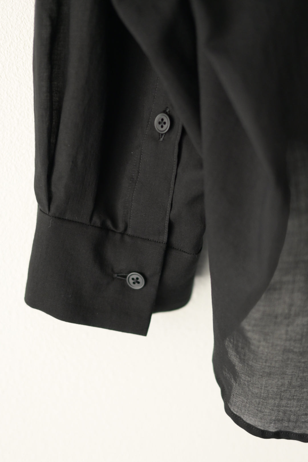 Blanc YM (ブランワイエム) - Superior Cotton Skipper Shirts [Black]