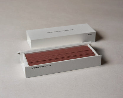 IYÉ - incense No.011 Lusterwood