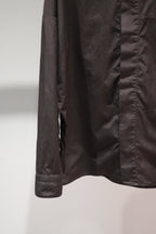 phebus  - GARMENT DYE COTTON SHIRTS [COCOA]
