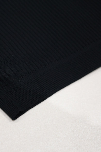 YASHIKI - Mizore Drivers Knit Vest [BLACK]