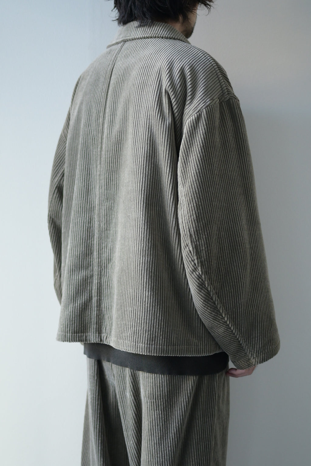Blanc YM - Corduroy Padded JKT