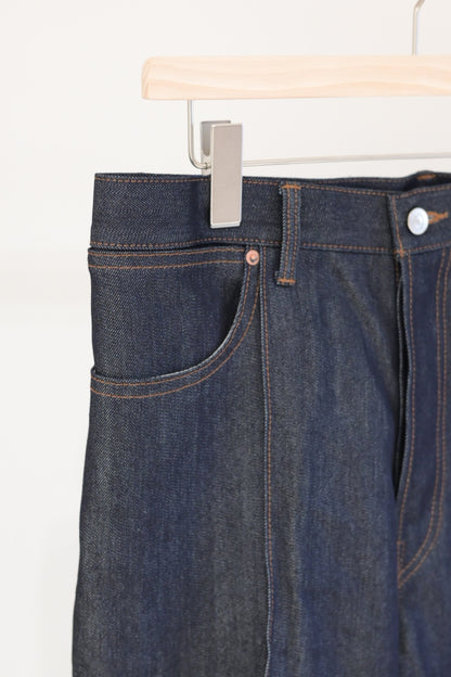 phebus - Washi Denim Straight Pants [indigo]