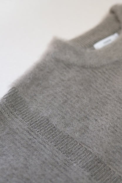 YASHIKI - Akane mohair Knit [BEIGE]