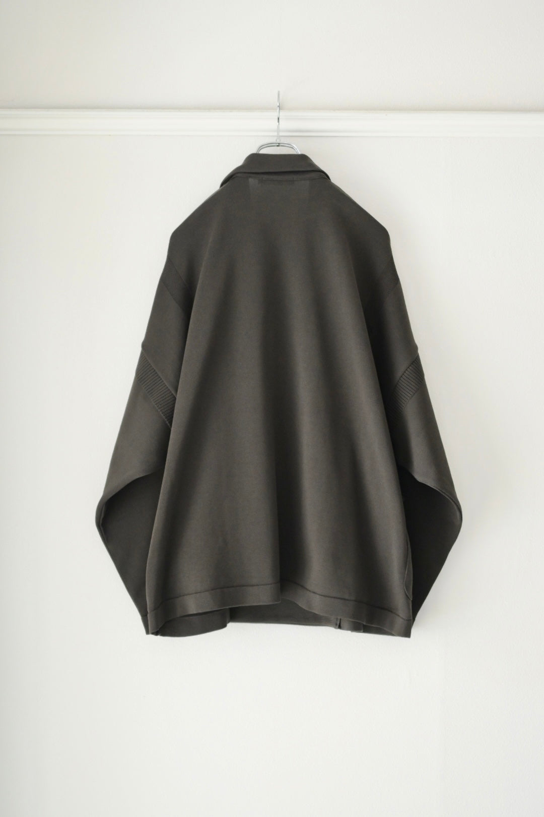 YASHIKI (ヤシキ) - Seion Short Double Jacket [DARK-OLIVE]