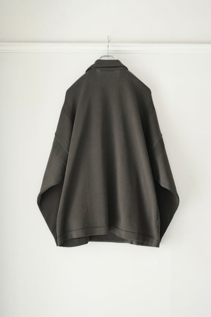 YASHIKI (ヤシキ) - Seion Short Double Jacket [DARK-OLIVE]